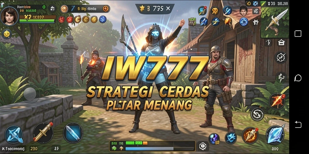 Tangkapan layar IW777 menampilkan aksi strategis yang mendebarkan.