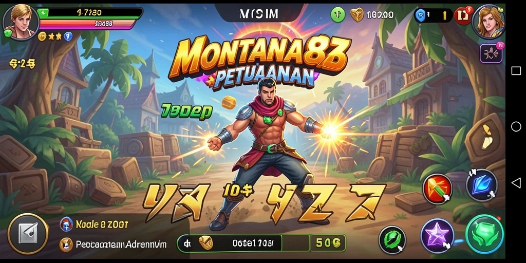 Screenshot MONTANA88 menampilkan aksi seru dan gameplay yang menarik.