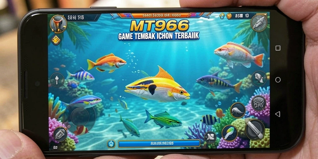 Tangkapan layar gameplay Tembak Ikan yang seru dan menarik.