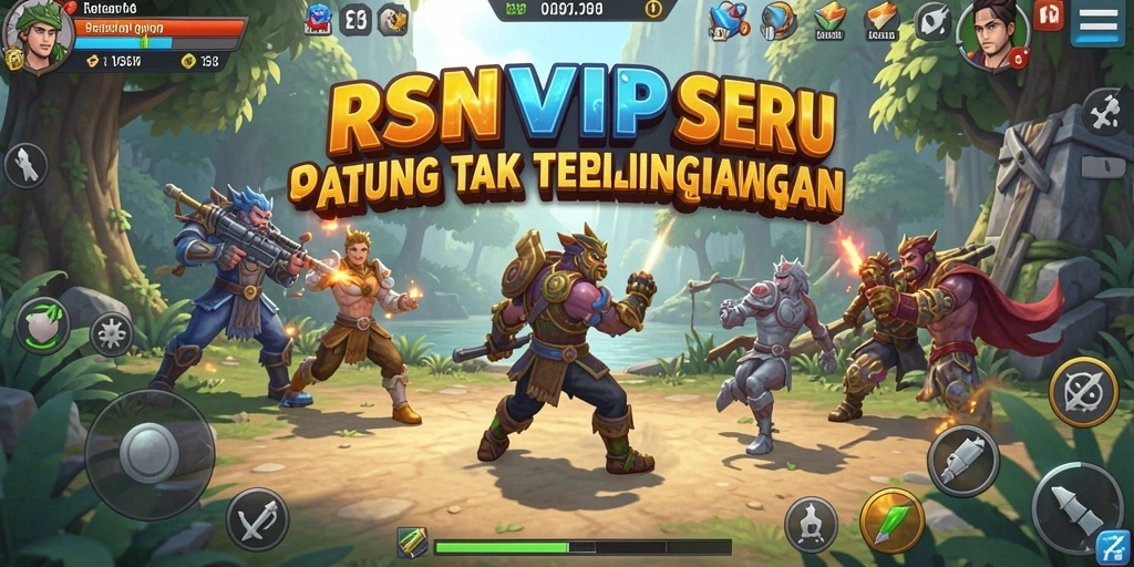 Screenshot gameplay petualangan seru dari RSNVIP6.