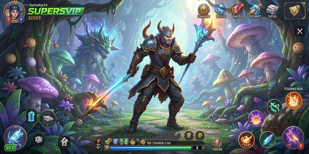 Tangkapan layar utama menunjukkan gameplay petualangan yang mendebarkan.